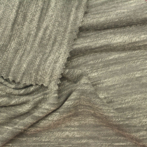 Heathered Grey Marl Chunky Knit, Polyester, 185 gsm