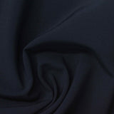 Polyester Stretch Woven Fabric, 110 gsm, 149 cm — Navy — photo 3