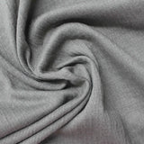 Polyester Stretch Crepe Fabric, 160 gsm — Grey — photo 3