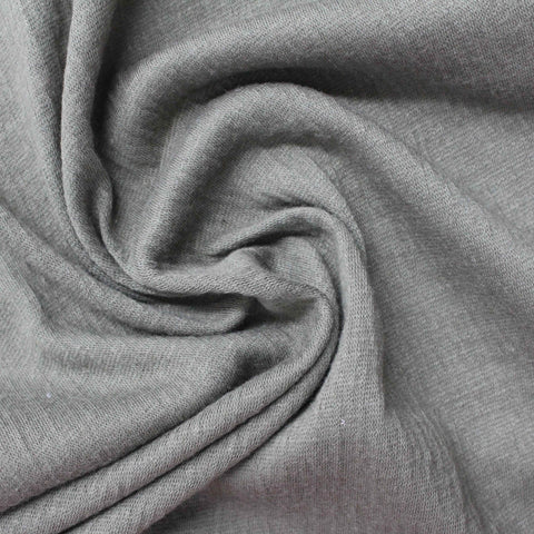 Polyester Stretch Crepe Fabric, 160 gsm — Grey