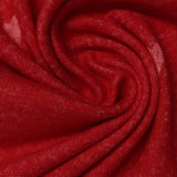 Red Marl Jersey Knit, Viscose-Poly — photo 3