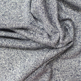 Heather Grey Marl Jersey Knit, Viscose-Poly — photo 3