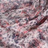 Red Abstract Chunky Knit, Poly-Viscose — photo 3