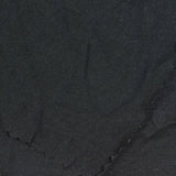 Cotton Polyester Jersey Knit Fabric, 130 gsm, 160 cm — Black — photo 3