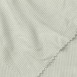 Rib Knit Fabric, 180 gsm, 143 cm — White — photo 3