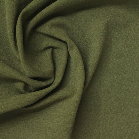 100% Polyester Interlock Knit Fabric, 145 gsm, 150 cm — Green