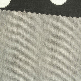 Black Polka-Dot Jacquard, Poly-Viscose — photo 3