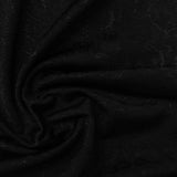Black Tone-on-Tone Jacquard, Polyester — photo 3
