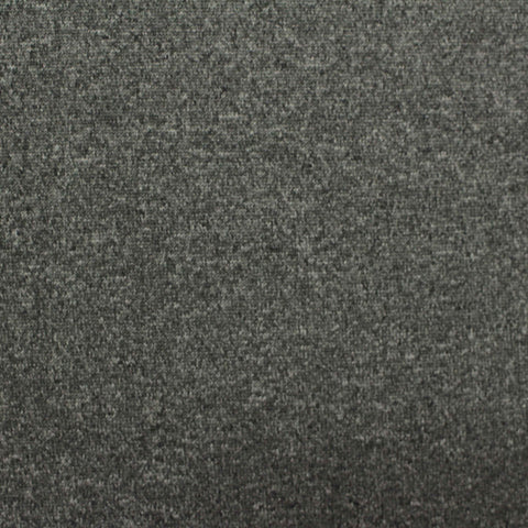 Light Grey Heathered-Marl Jersey Knit, Polyester, 200 gsm, 150 cm