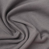 Cotton Polyester Stretch Rib Knit Fabric, 300 gsm, 145 cm — Grey — photo 3