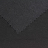 Polyester Cotton Stretch Scuba Knit Fabric, 289 gsm, 170 cm — Black — photo 3