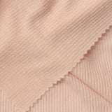 Polyester Viscose Stretch Rib Knit Fabric, 125 gsm, 159 cm — Beige — photo 3