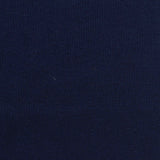Cotton Stretch Rib Knit Fabric, 250 gsm, 135 cm — Navy — photo 3