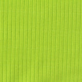 Polyester Viscose Stretch Rib Knit Fabric, 270 gsm — Green — photo 3