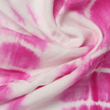 Pink Tie-Dye Woven, Viscose — photo 3