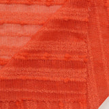Orange Horizontal-Stripe Jacquard, Poly-Viscose — photo 3