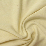 Light Yellow Marl Jersey Knit, Viscose-Poly — photo 3