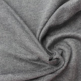 Heather Grey Marl French Terry, Cotton — photo 3