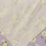 White Daisies Milk Silk Knit, Polyester — photo 3
