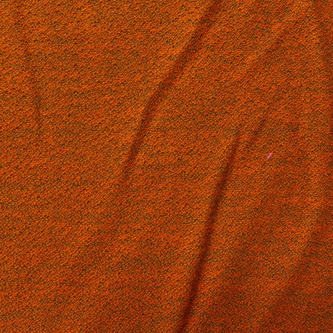 Orange Marl Chunky Knit, Viscose-Poly, 268 gsm