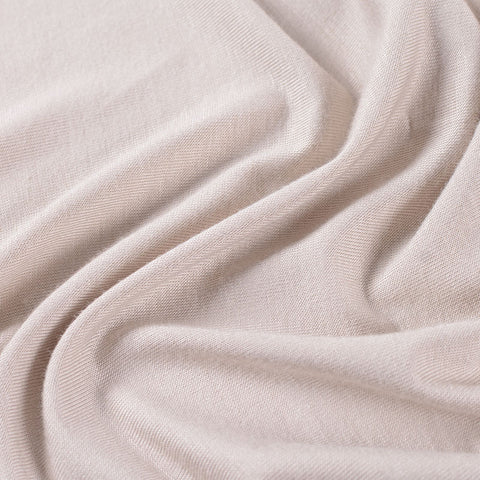 Viscose Stretch Jersey Knit Fabric, 180 gsm, 160 cm — White, ref EF-3089