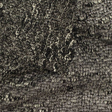 Black Marl Chunky Knit, Polyester — photo 3