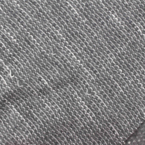 Dark Grey Marl Chunky Knit, Poly-Viscose, 95 gsm