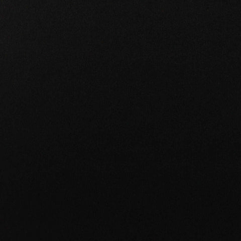 Nylon Cotton Scuba Knit Fabric, 330 gsm, 160 cm — Black