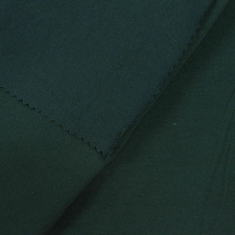 Viscose Nylon Stretch Bengaline Fabric, 286 gsm — Green