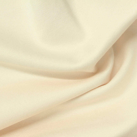 Viscose Nylon Stretch Ponte Knit Fabric, 330 gsm, 160 cm — Beige