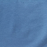 Cotton Polyester Stretch Rib Knit Fabric, 226 gsm, 170 cm — Blue — photo 3