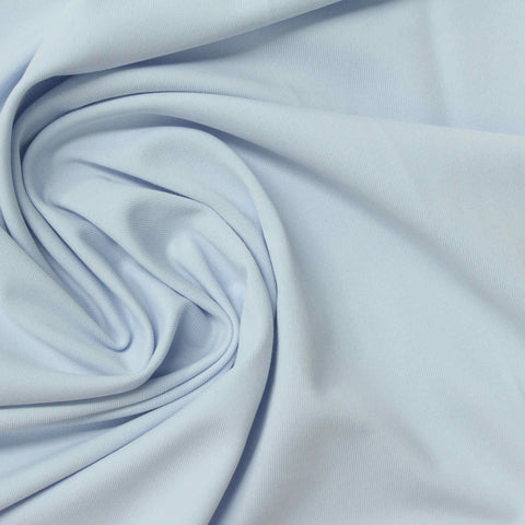 Nylon Stretch Jersey Knit Fabric, 155 gsm, 150 cm — Blue