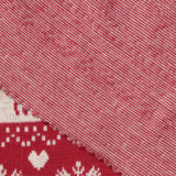 Red Hearts Jacquard, Viscose-Poly — photo 3