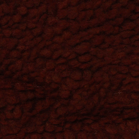 100% Polyester Sherpa Fleece Fabric, 267 gsm, 160 cm — Brown
