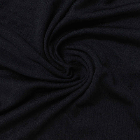 100% Polyester Mesh Fabric, 150 gsm — Black