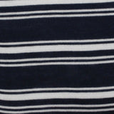 Navy Horizontal-Stripe Jersey Knit — photo 3