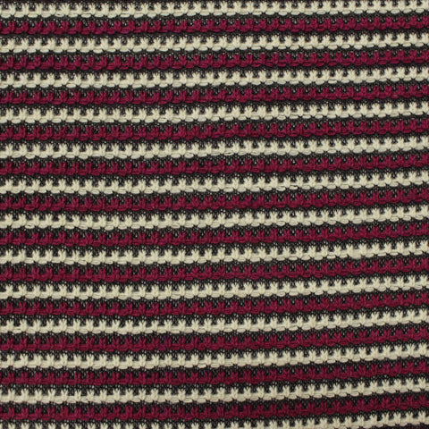 White Dots Interlock Knit, Poly-Acrylic