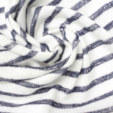 White Marl Jersey Knit, Polyester — photo 3