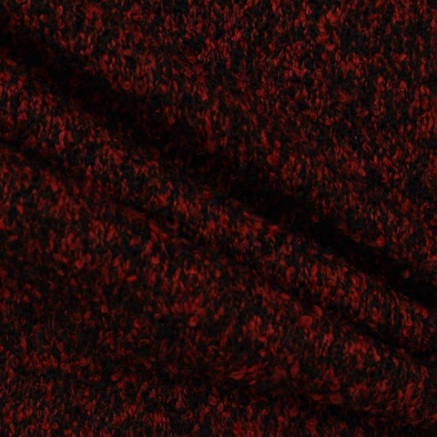 Red Marl Knit, Polyester, 330 gsm