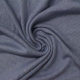 Viscose Stretch Rib Knit Fabric, 250 gsm, 135 cm — Blue — photo 3