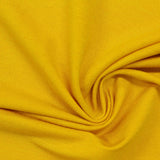 Viscose Nylon Stretch Linen-Look Fabric, 190 gsm, 150 cm — Yellow — photo 3