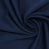 Polyester Stretch Jersey Knit Fabric, 300 gsm, 165 cm — Navy — photo 3