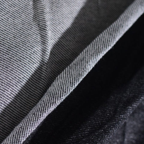 Black Marl Denim, Cotton