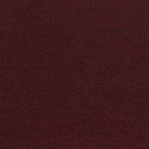 Deep Red Marl Knit, Poly-Viscose