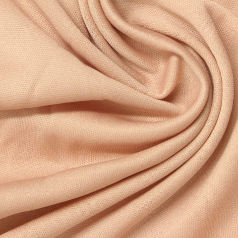 100% Polyester Jersey Knit Fabric, 115 gsm, 160 cm — Beige