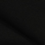 Scuba Knit Fabric, 390 gsm, 160 cm — Black — photo 3