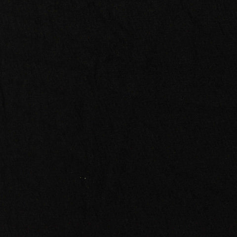 Polyester Stretch Crepe Fabric, 165 gsm — Black