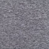 Heathered Grey Marl Rib Knit, Polyester — photo 3