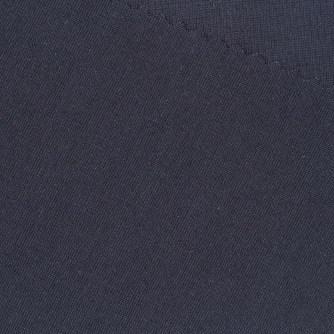 Viscose Nylon Blend Ponte Knit Fabric, 200 gsm, 155 cm — Navy, ref EF-240692