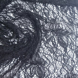 Black Openwork Lace, Nylon — photo 3